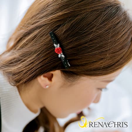 Renachris Rose Star hair clamp